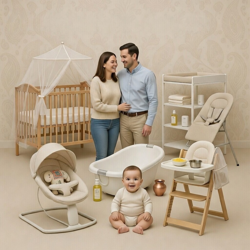 baby daily essentials India, baby routine products, parenting tips India, practical baby care