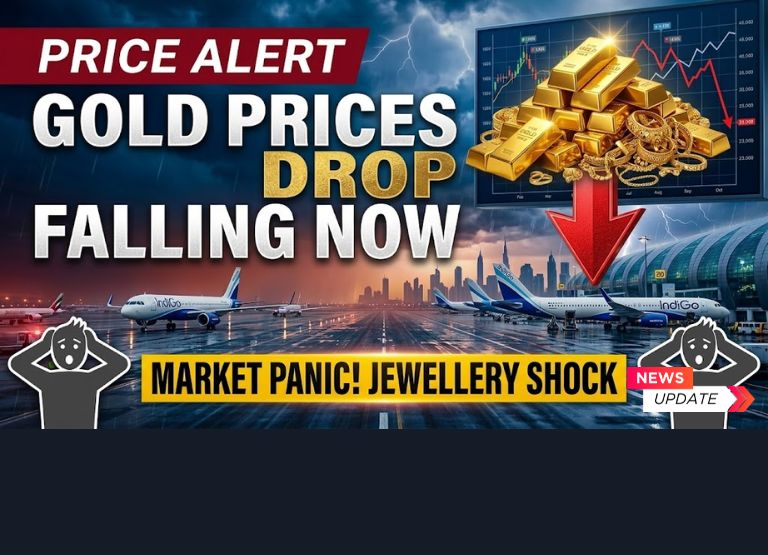 gold prices fall in India, gold rate today India, 24K gold price today, gold market news India, March 2026 gold update