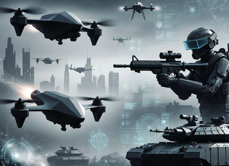 modern warfare technology AI in military warfare drone warfare technology future of war technology