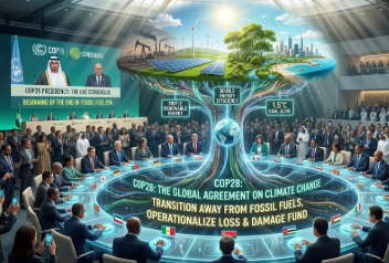 COP28, climate change agreement, global climate summit, renewable energy, carbon emissions reduction, sustainable development, climate action