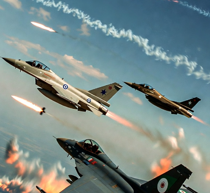 Israel-Iran Air War Dogfights