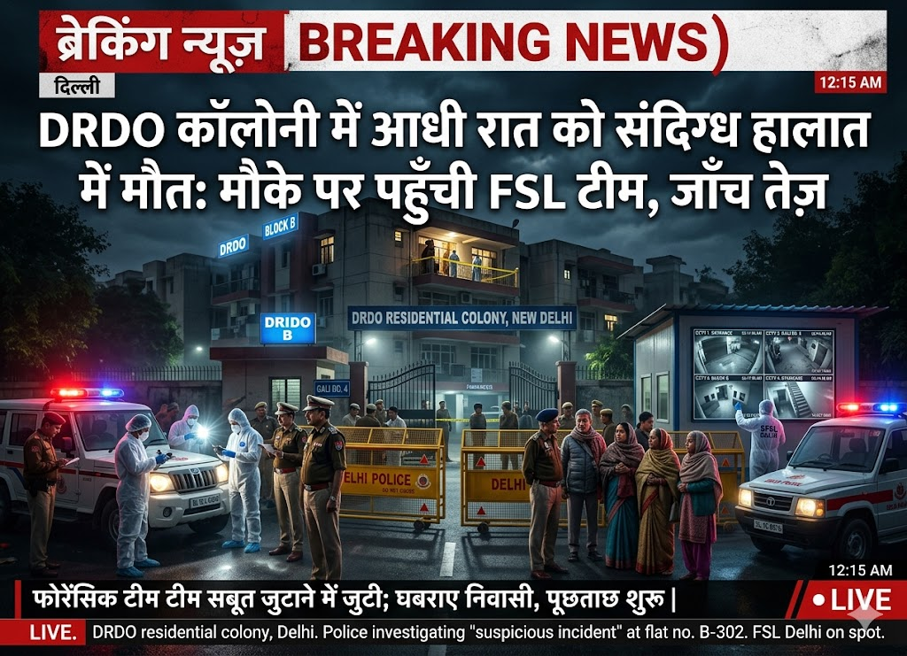 DRDO Housing Complex Theft Case: High-Security Zone Me Chori Ne Uthaye Bade Sawaal
